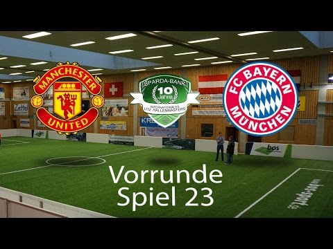 Spiel 23: Manchester United 1-2 FC Bayern München │U12 Hallenmasters TuS Traunreut 2017