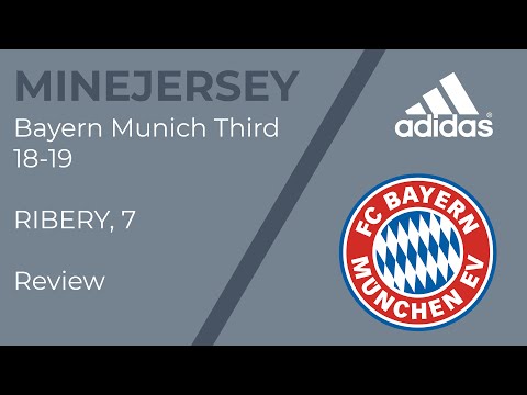 Minejerseys 18-19 Bayern Munich third (Player version) jersey Unboxing Review