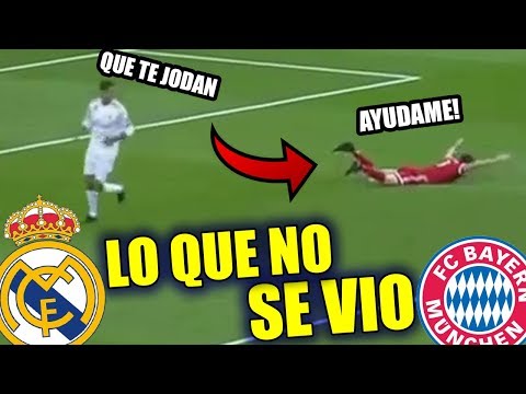 LO QUE NO SE VIO entre Real Madrid vs Bayern Munich 2-2 Resumen