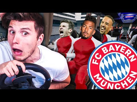 Die FC BAYERN CHAOSFAHRT nach MÜNCHEN ✪ Fernbus Simulator (BUNDESLIGA DLC)