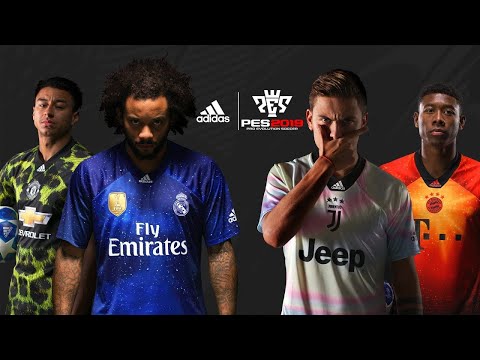 Adidas Digital Fourth Kit Del ManUtd, FCBayern, Juventusfc Y Real Madrid Para Pes 19 | AngelPo