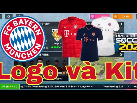 Kit and Logo in Dream League Soccer 2020 | BAYERN MUNCHEN | Kit và Logo DLS 2020