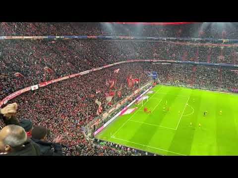 Bayern Munich Fans Reaction To 3rd Goal Vs Dortmund