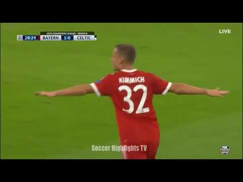 Bayern Munich vs Celtic 3-0 All Goals and Extended Highlights Champions League October 18 , 2017