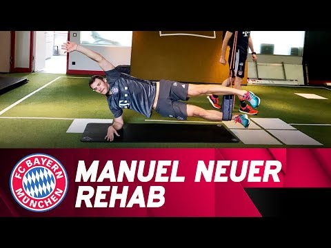 Manuel Neuer working on his comeback! ? | FC Bayern