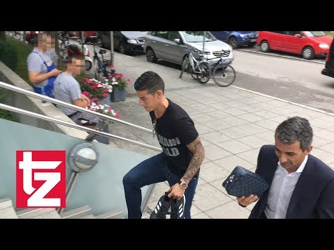 James Rodríguez in München – Neuzugang geht zum Medizincheck (FC Bayern)