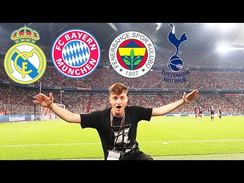 VIP FC Bayern & Real Madrid Stadionvlog | Direkt am Rasen | ViscaBarca