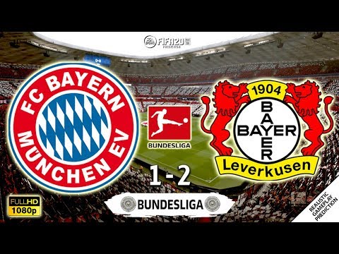 Bayern Munich vs Bayer Leverkusen 1-2 | Bundesliga 2019/20 | 30/11/2019 | FIFA 20