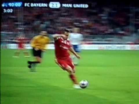 Champions League Quarterfinal 2010 FC Bayern vs. Manchester United Part 1