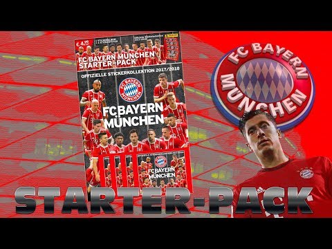 FC BAYERN MÜNCHEN 2017/18 STICKER STARTER PACK