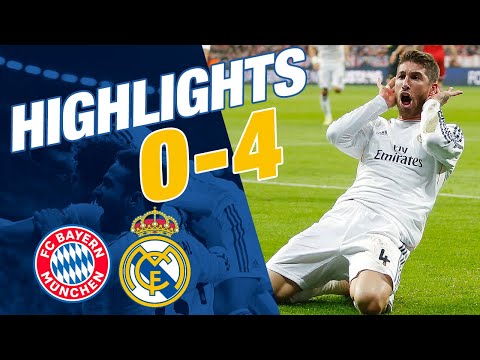 GOALS AND HIGHLIGHTS | Bayern 0-4 Real Madrid | Champions League