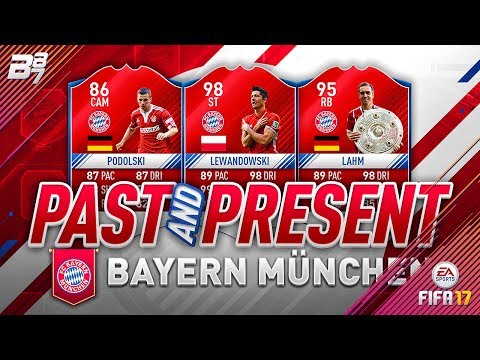 PAST AND PRESENT BAYERN MUNICH SQUAD BUILDER! | FIFA 17 ULTIMATE TEAM