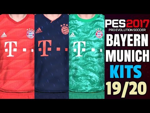 PES 2017 | BAYERN MUNICH KITS 2019/2020 | PREVIEW BY TR