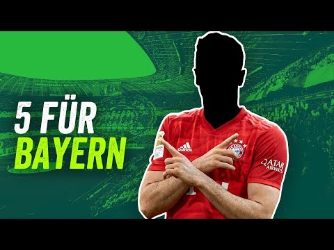 FC Bayern München 2020/21: Fünf Transfers für Hansi Flick!