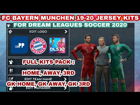 Its Works 100% !!! DLS 20 FC BAYERN MUNCHEN KITS & LOGO!!!